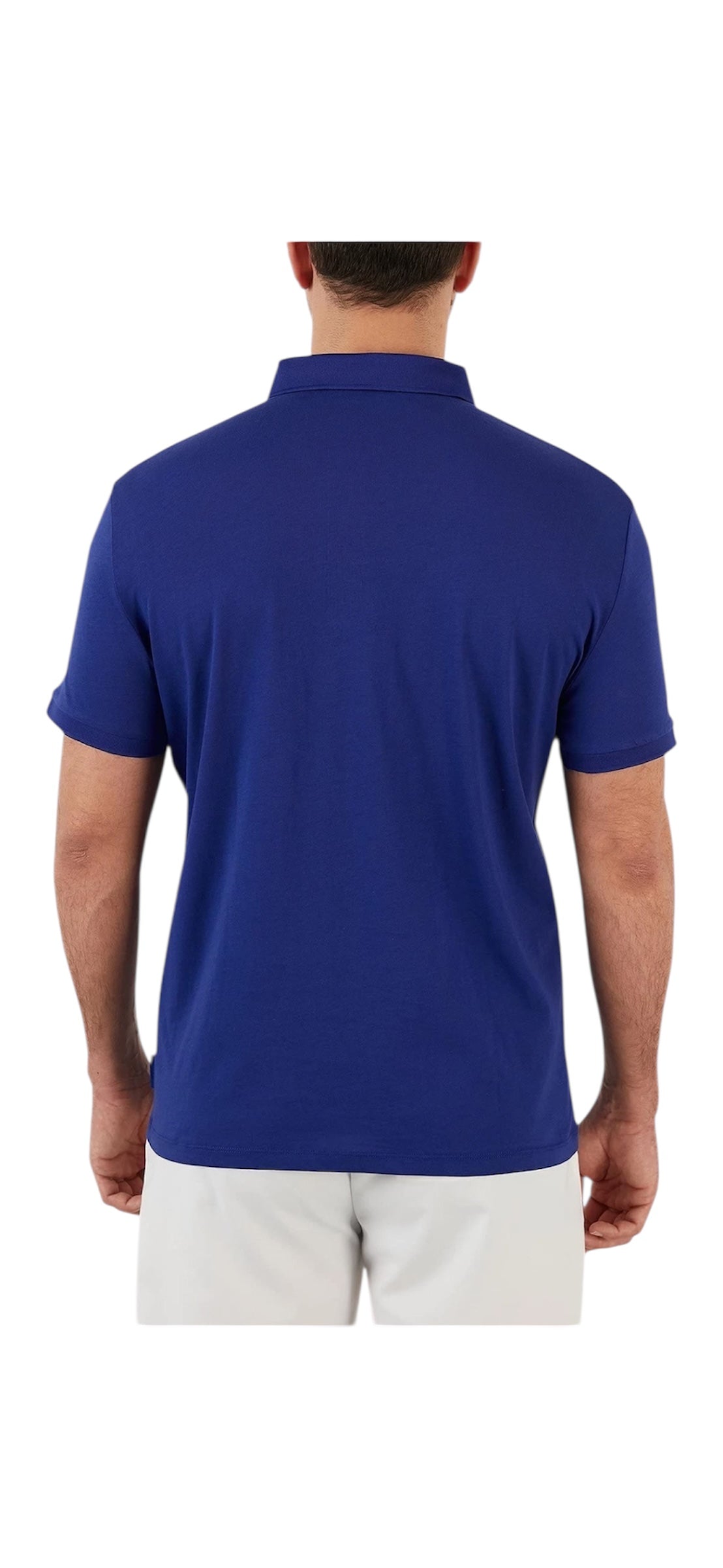 Armani Exchange Blue Polo Shirt