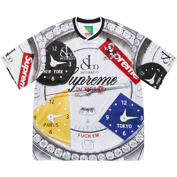 Supreme®/La Martina/Jacob & Co Soccer Jersey White
