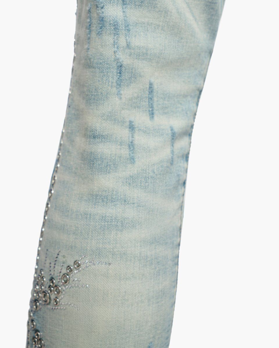 Valabasas Oakmont Light Blue Wash Stacked Jeans