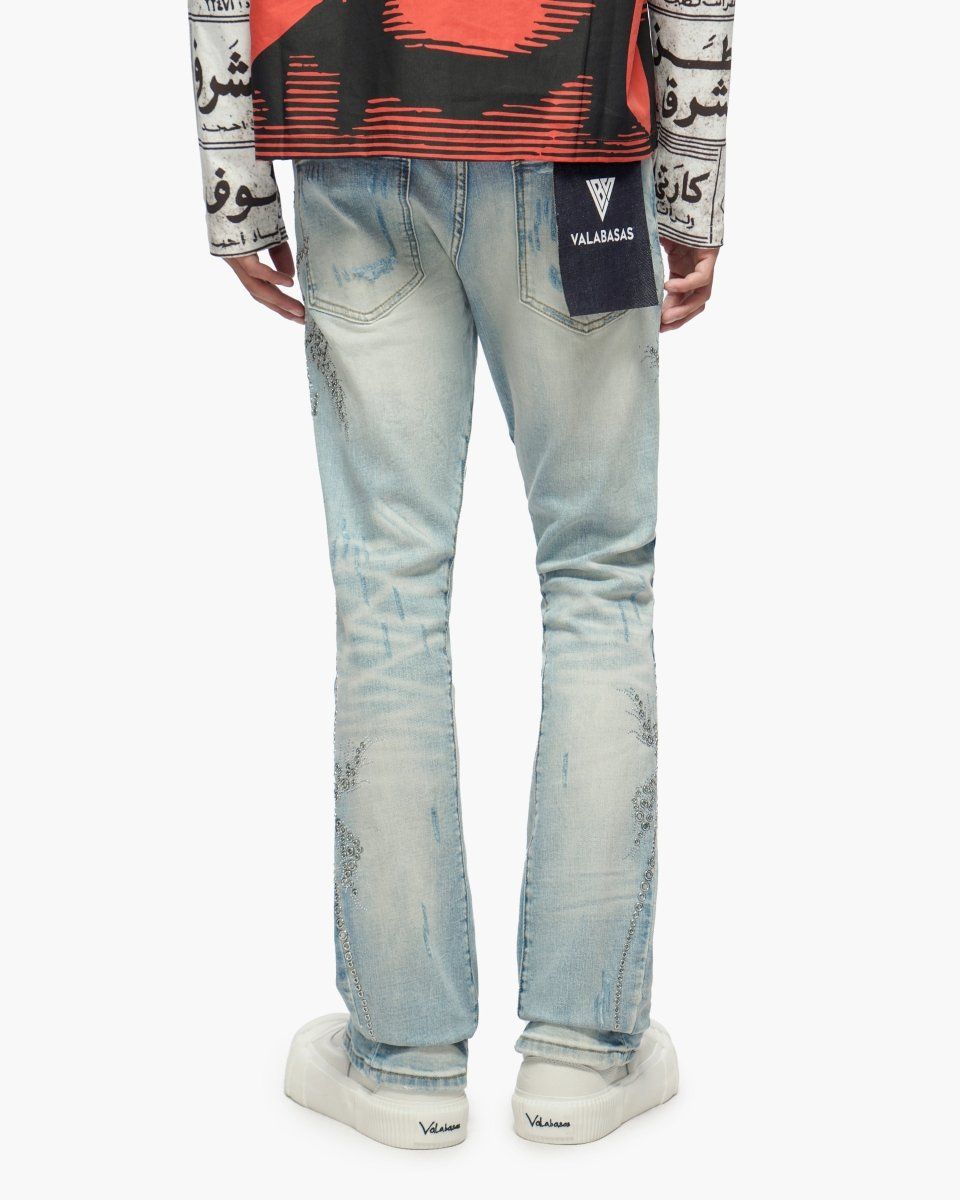 Valabasas Oakmont Light Blue Wash Stacked Jeans