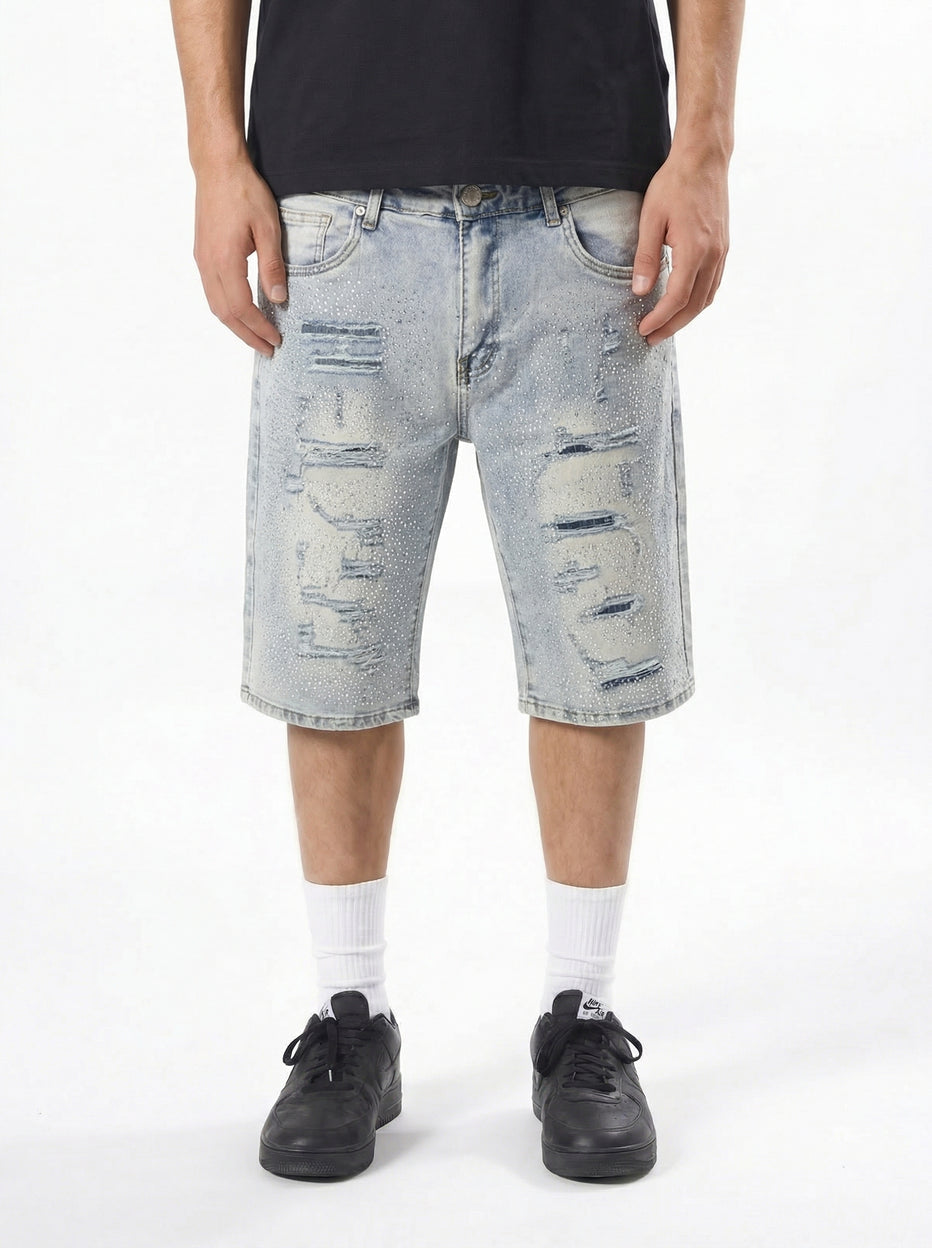WAIMEA MEN'S Light Blue Wash SHORTS