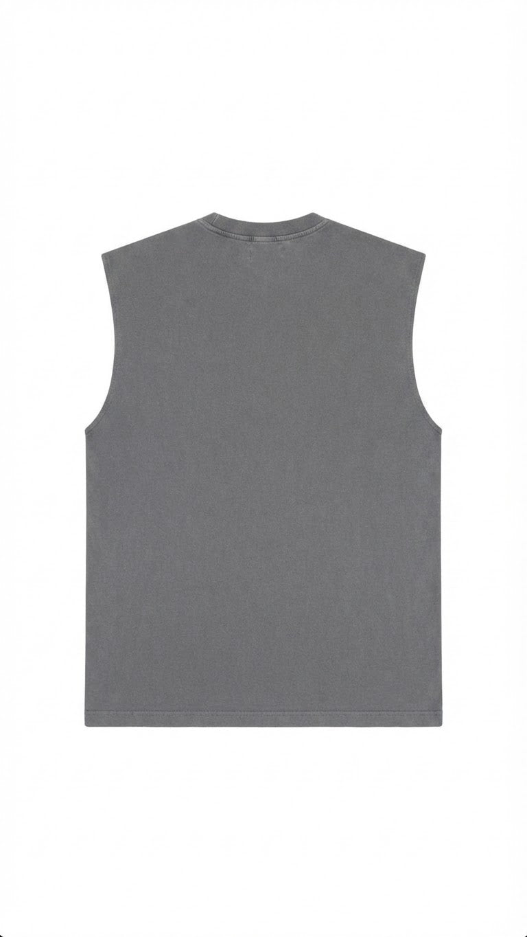 Paradise Lost Love is a Battlefield Cutoff Tee (Cement)
