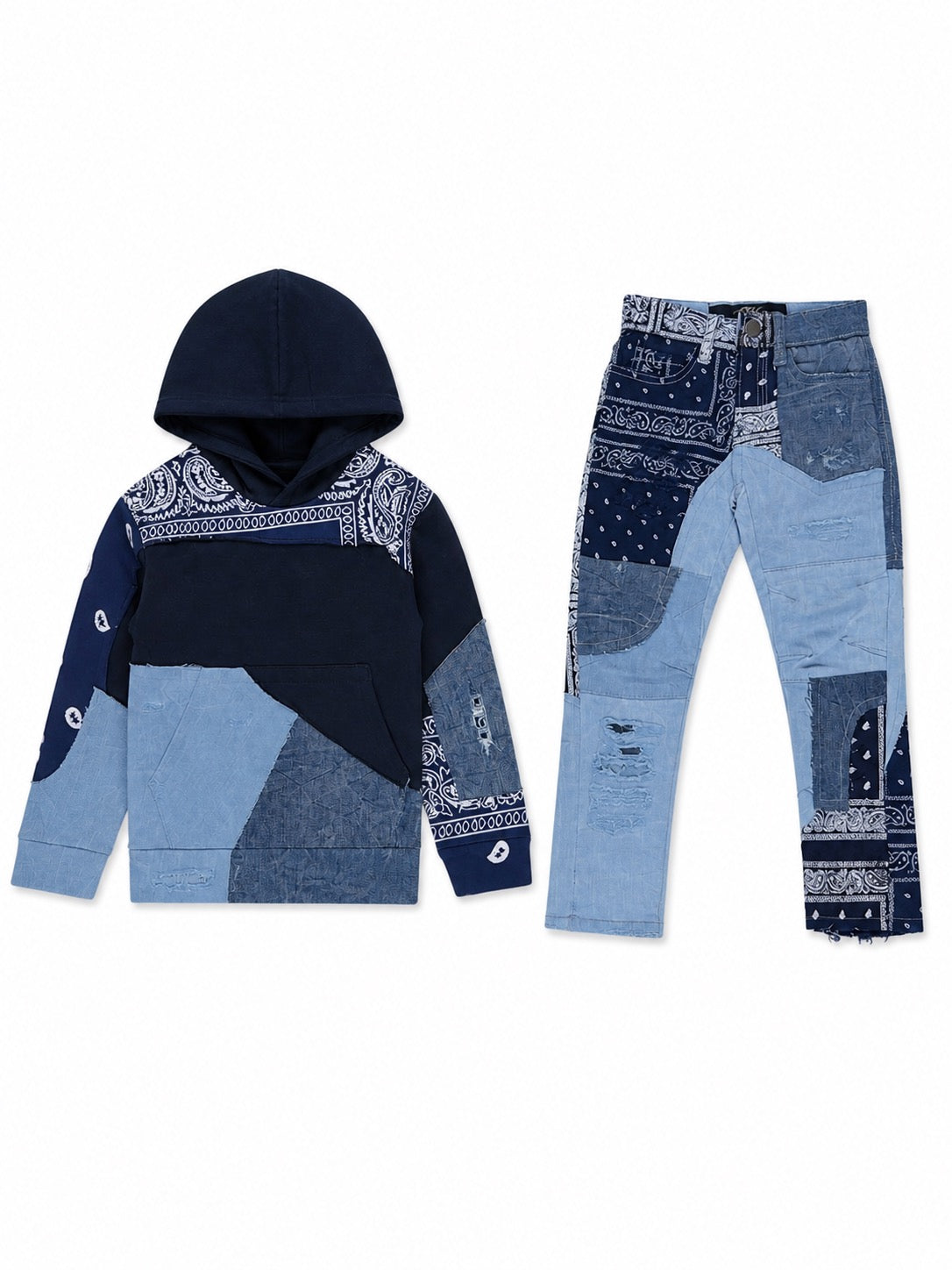 Jordan Craig Navy Colts Denim sets size 5 Kids