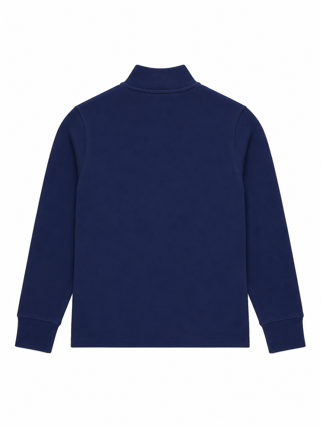 Polo Ralph Lauren KIDS Cotton Interlock Quarter-Zip Pullover (Navy