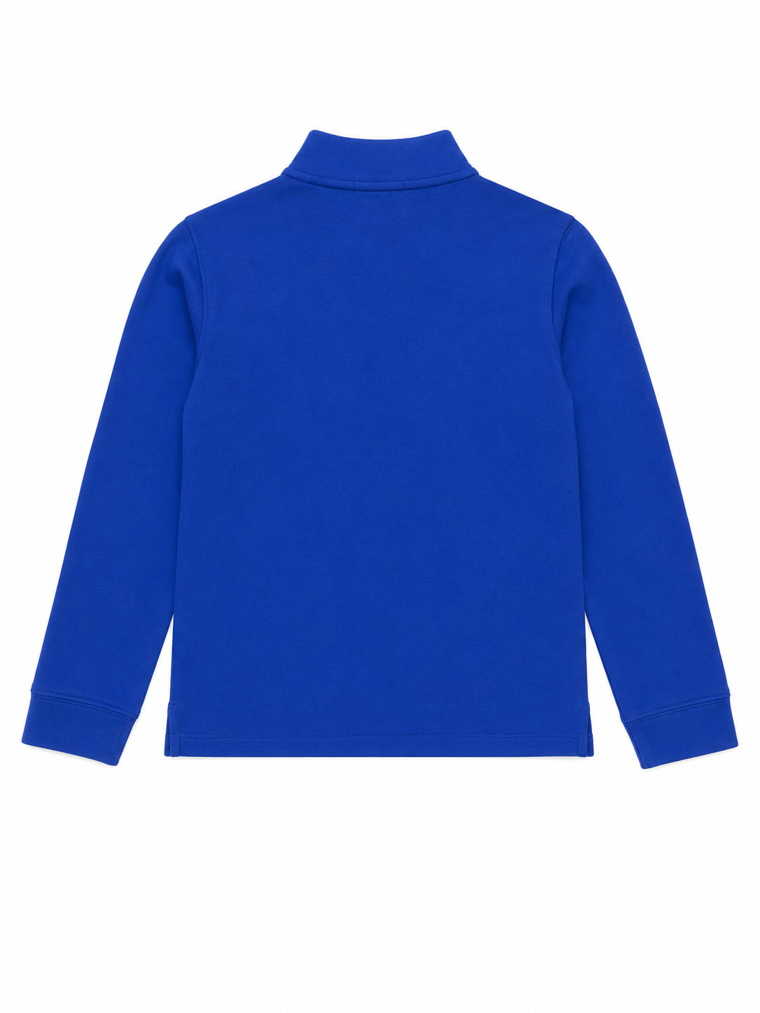 Polo Ralph Lauren Kids Classic Blue Cotton Mock Neck Long Slee