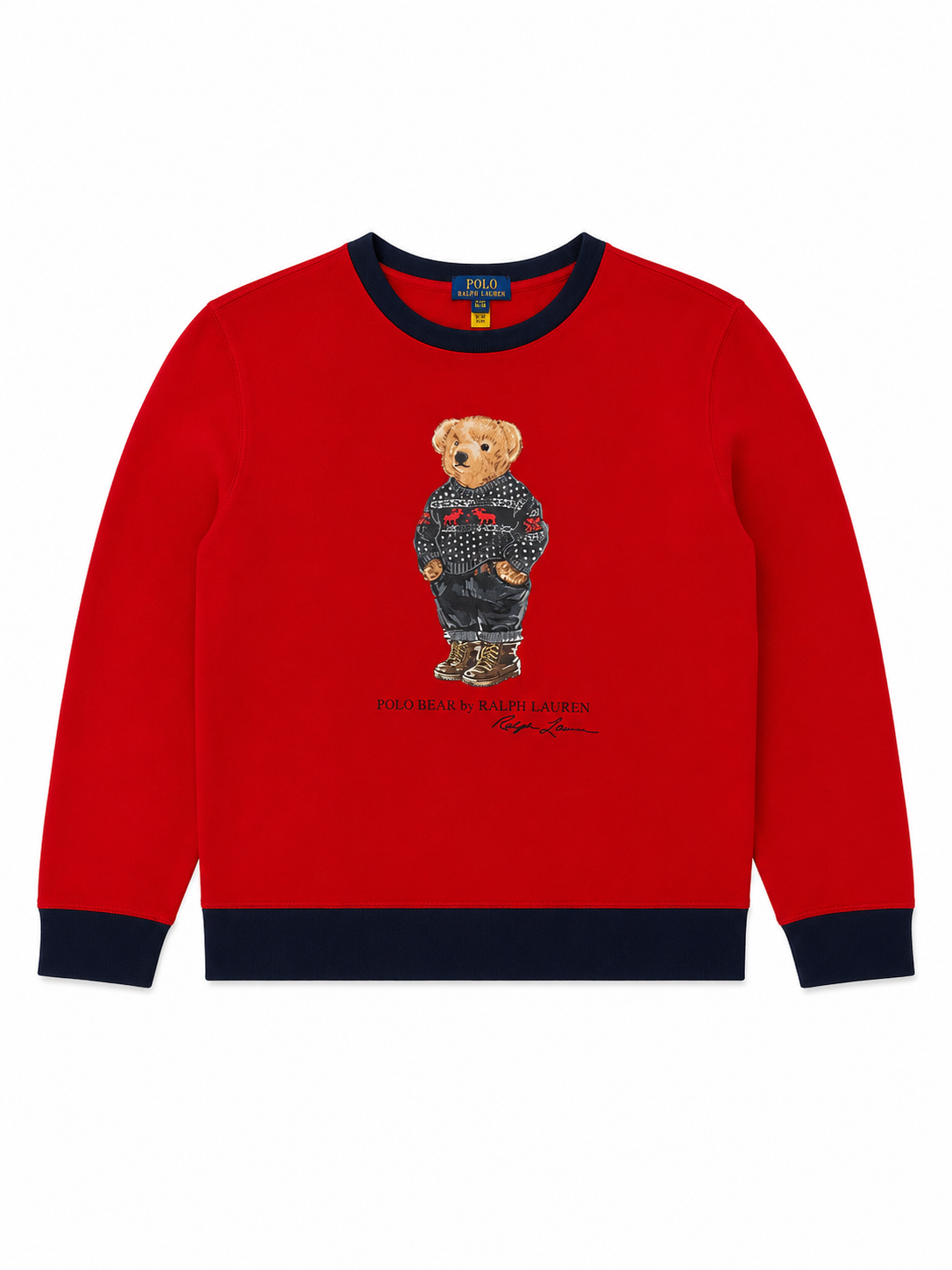 Polo Ralph Lauren Polo Bear Red Crewneck Sweatshirt