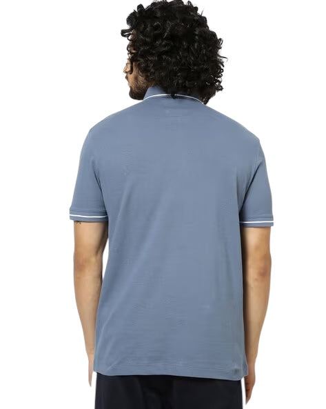 Armani Exchange powder Blue Polo Shirt