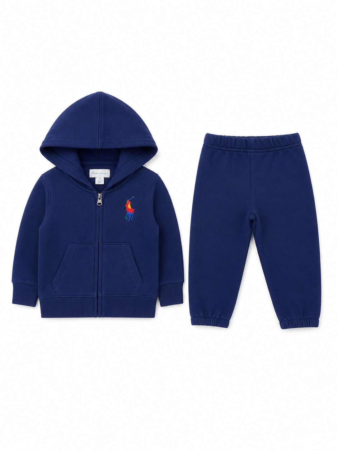 Polo Ralph Lauren Baby Boys Navy Fleece Jogging Set 3-9 Months