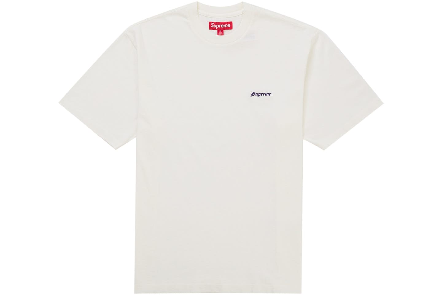 Supreme Washed S/S Top (SS26)
White