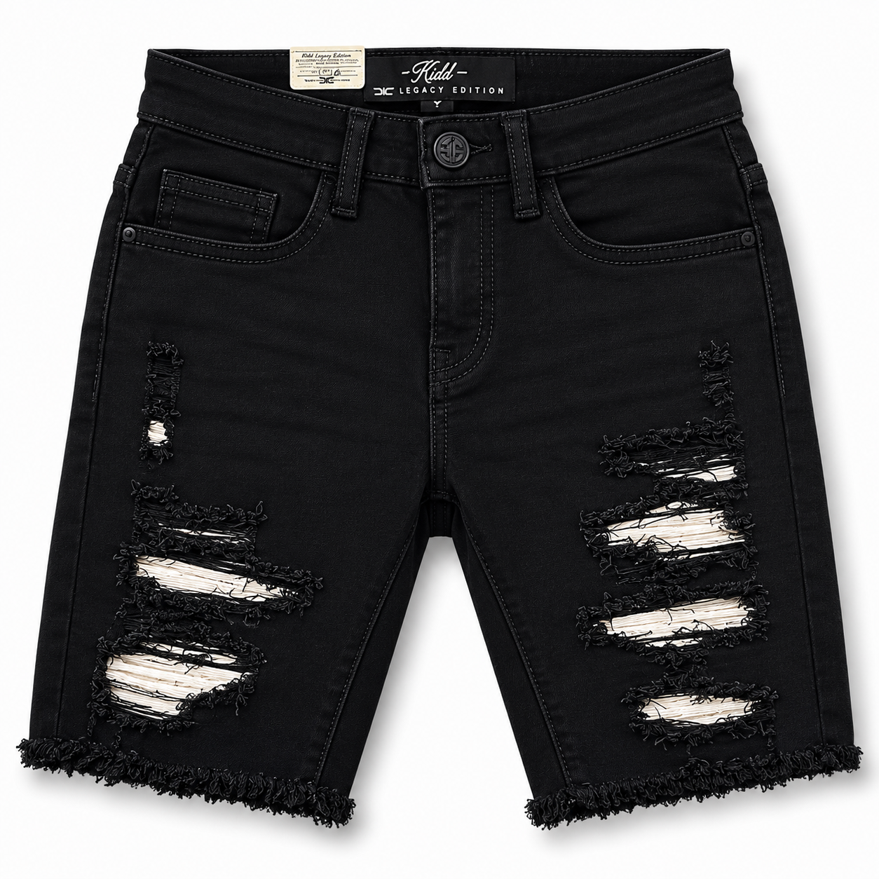 Jordan Craig Black Khaki Jeans shorts Kids