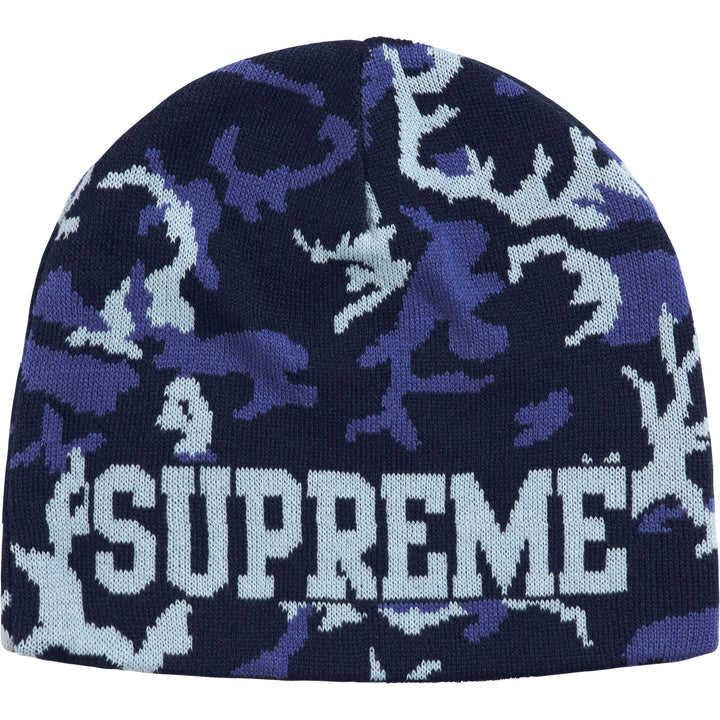 Supreme® Reversible Camo Beanie Navy