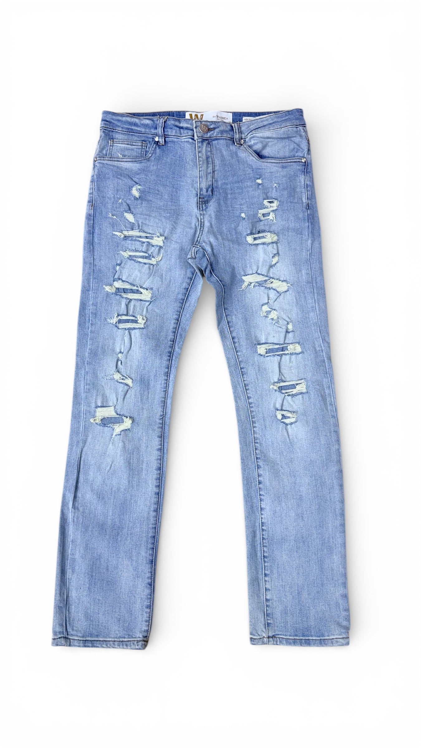 W BY WAIMEA MEN'S SKINNY JEANS