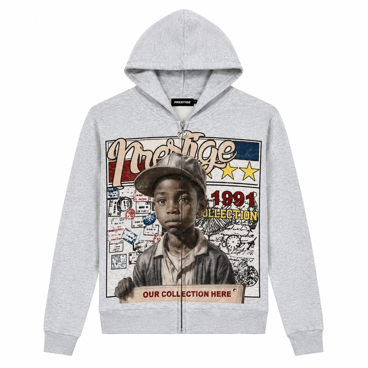 Prestige Young General Hoodie Grey