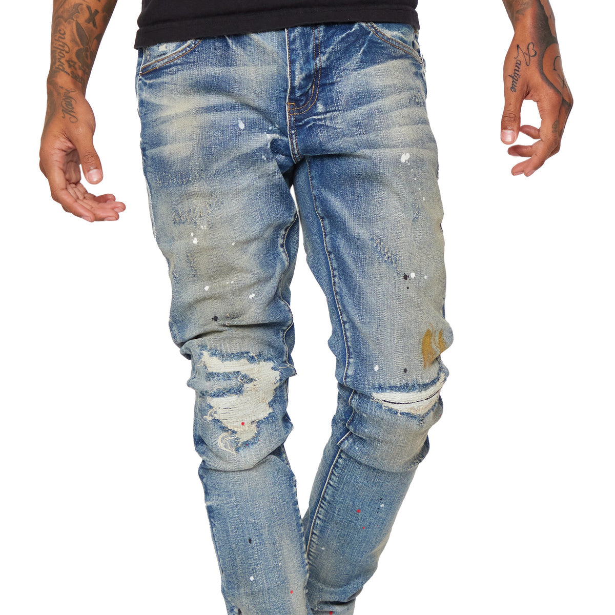 Esntl lab Blue washed Jeans