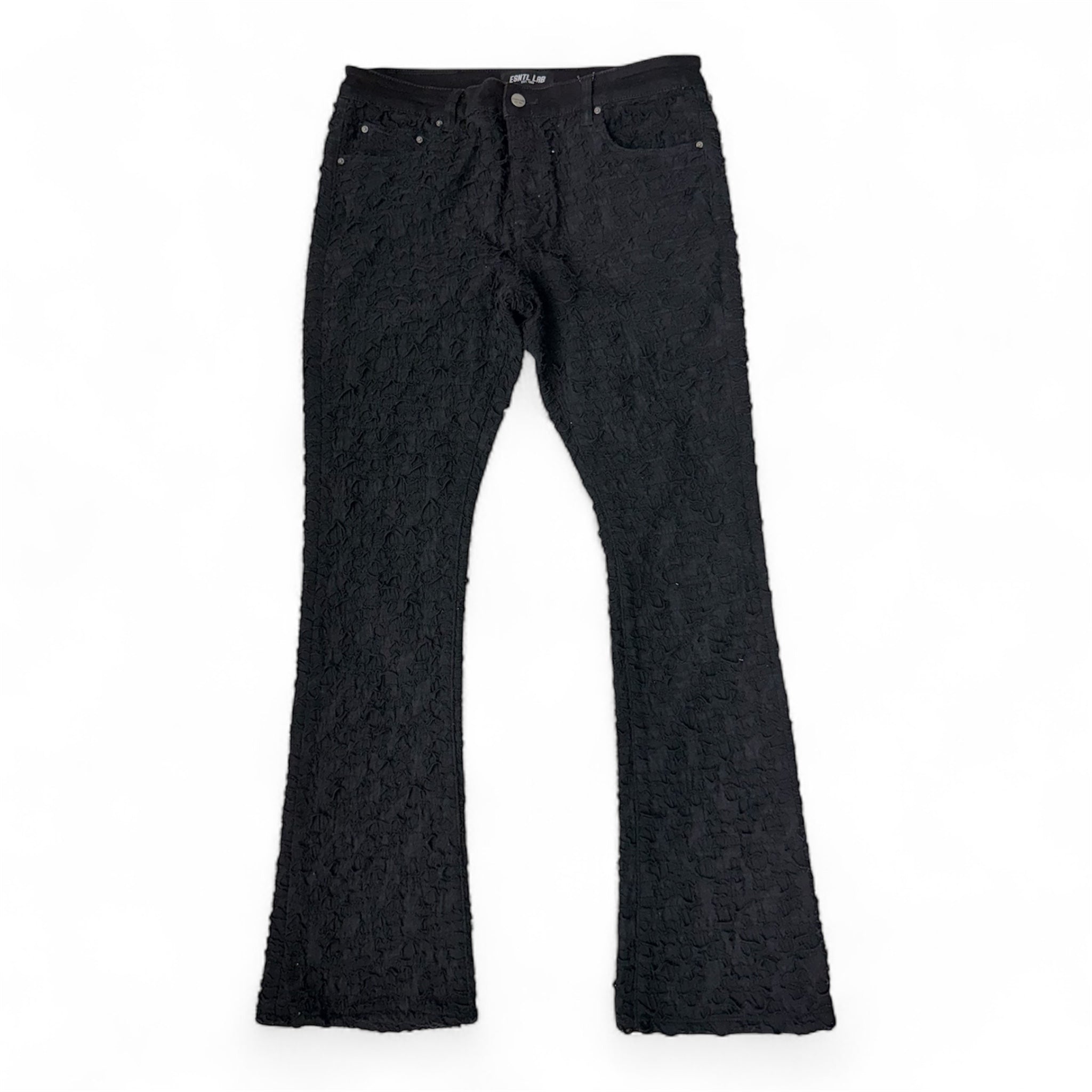 Esntl Lab Elridges Stacked Black Denim