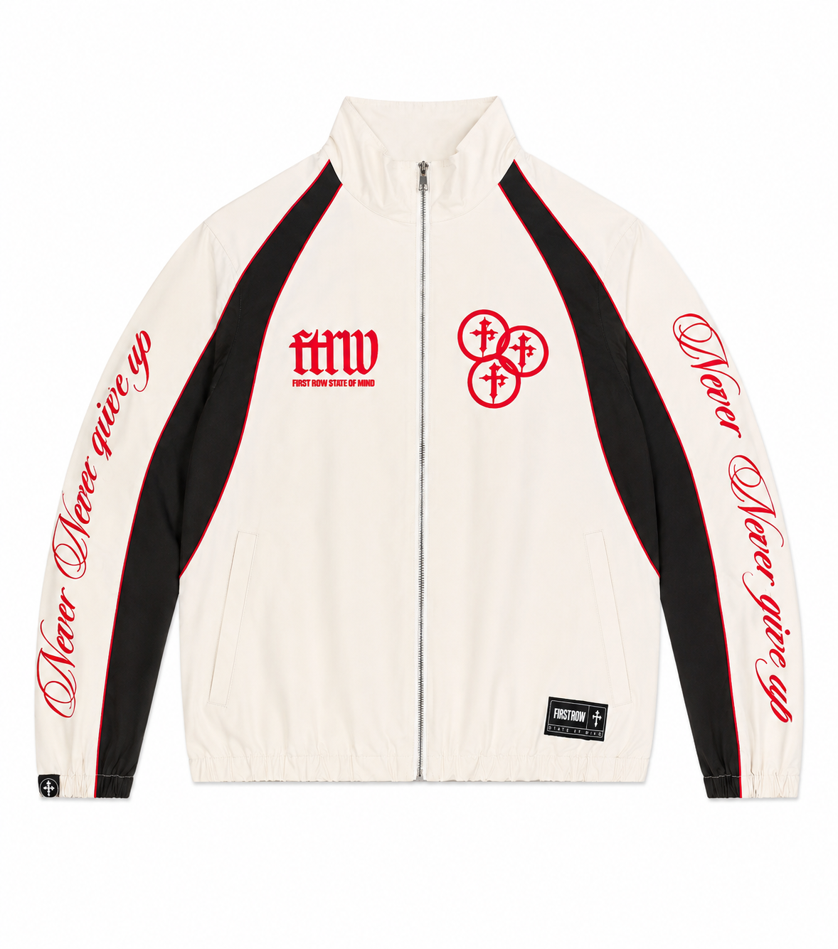 PROPERTY OF FIRST ROW TRACK JACKET & PANT SETS