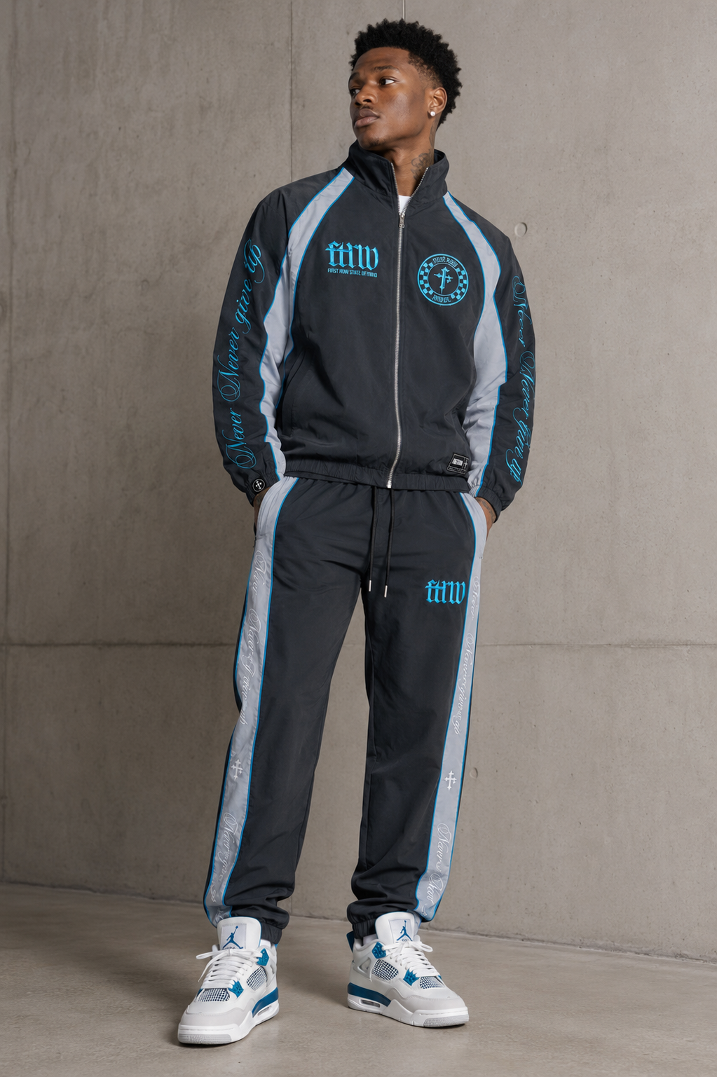 STATE OF MIND TRACK JACKET & PANTS SETS