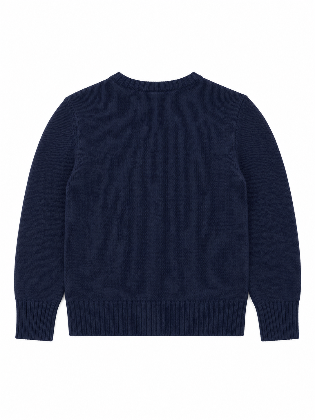 Polo Ralph Lauren Kids Polo Bear Knit Sweater Navy Blue