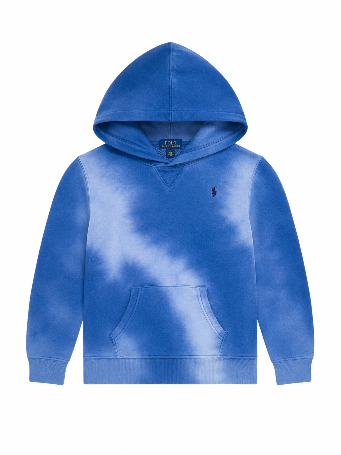 Polo Ralph Lauren Kids Blue Tie-Dye Pullover Hoodie