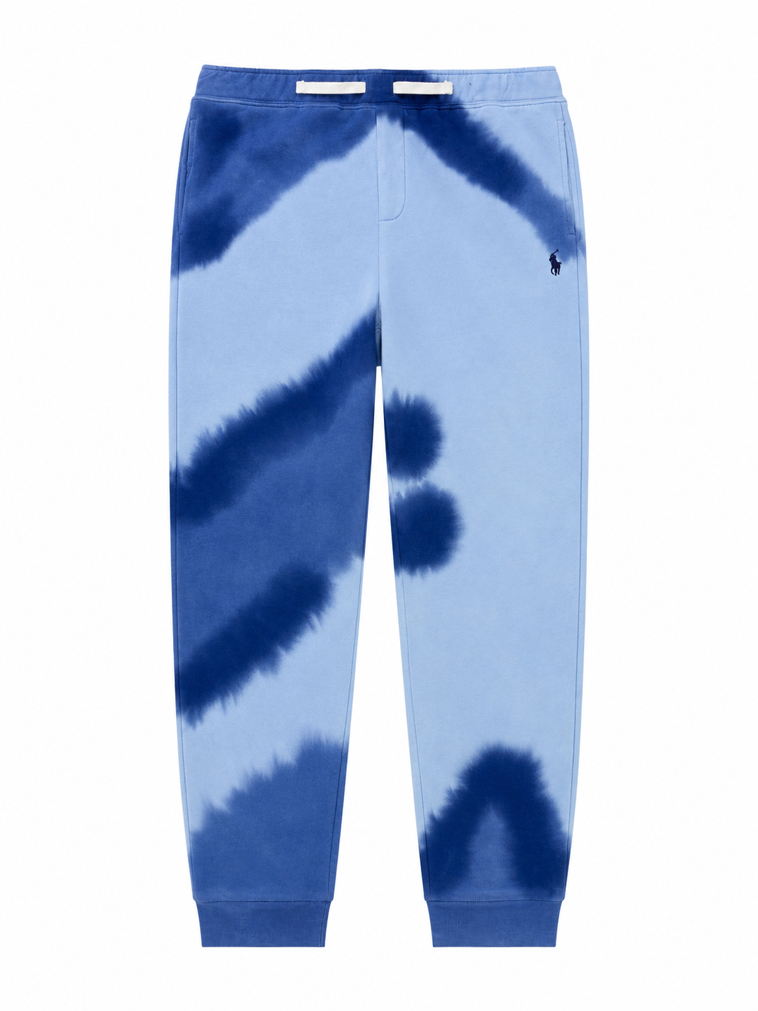 Polo Ralph Lauren Kids Blue Tie-Dye Fleece Jogger Sweatpants