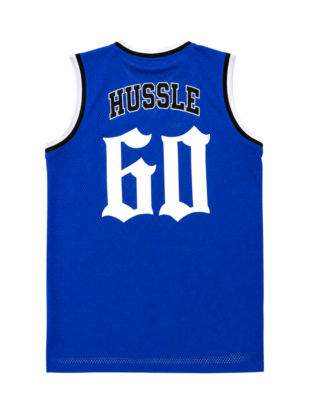 Headgear Classics Nipsey Hussle Victory Lap Crenshaw 60 Blue Basketball Jersey