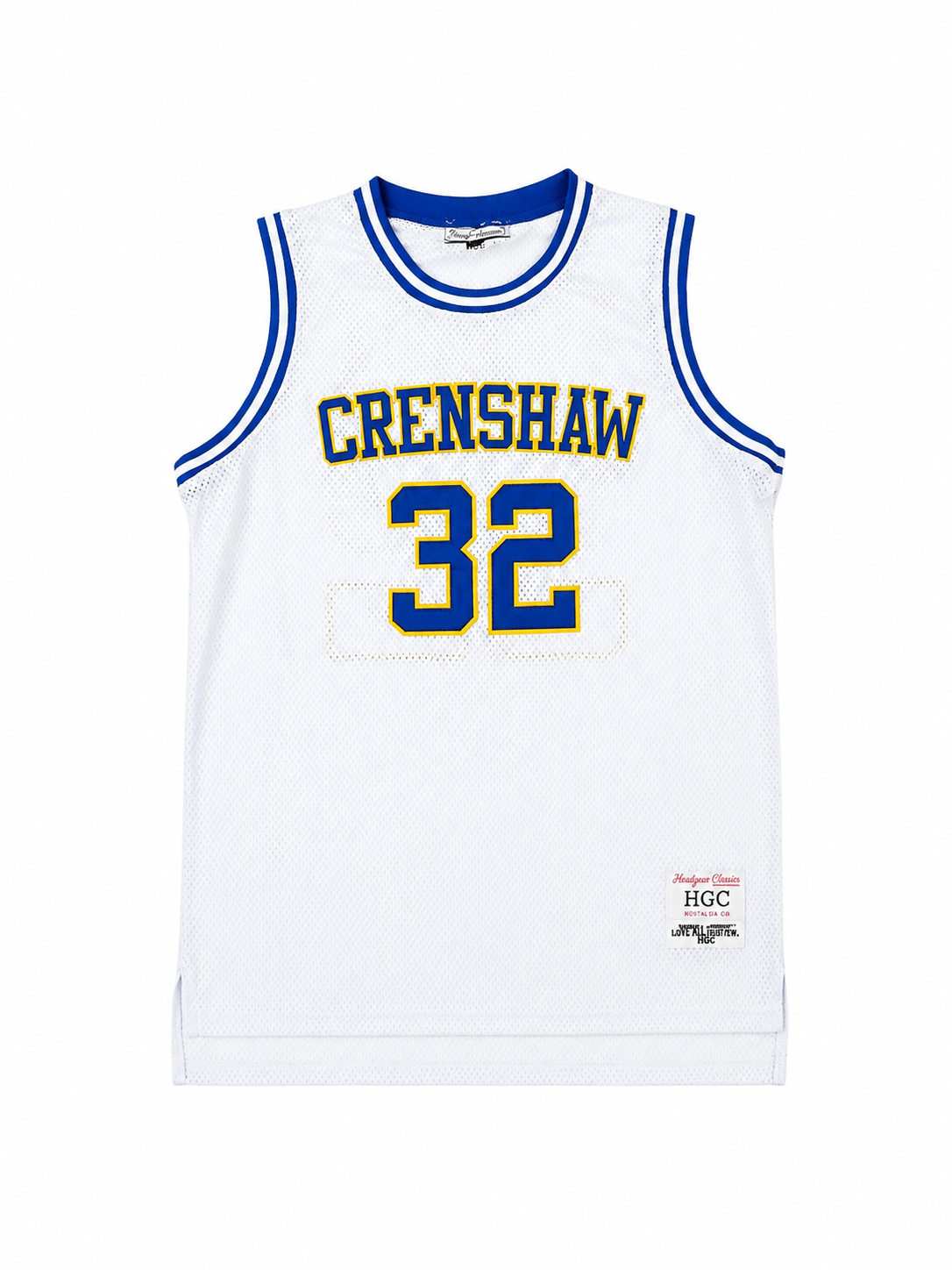Headgear Classics Monica Wright Love & Basketball Crenshaw #32 White Jersey