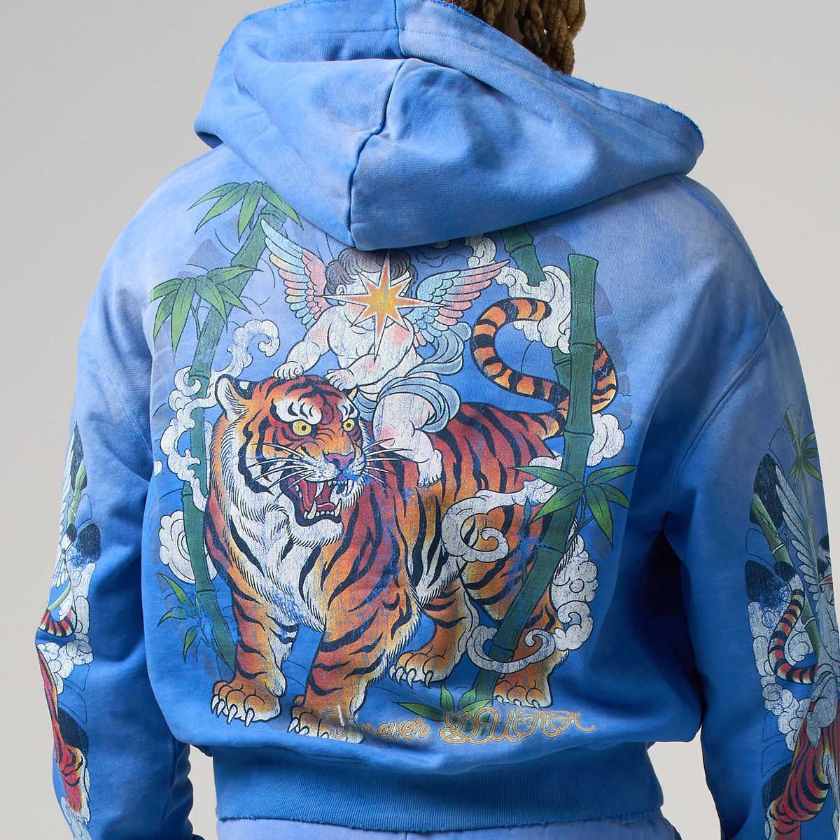 DUAA GARDEN HOODIE & SWEATPANTS (BLUE)