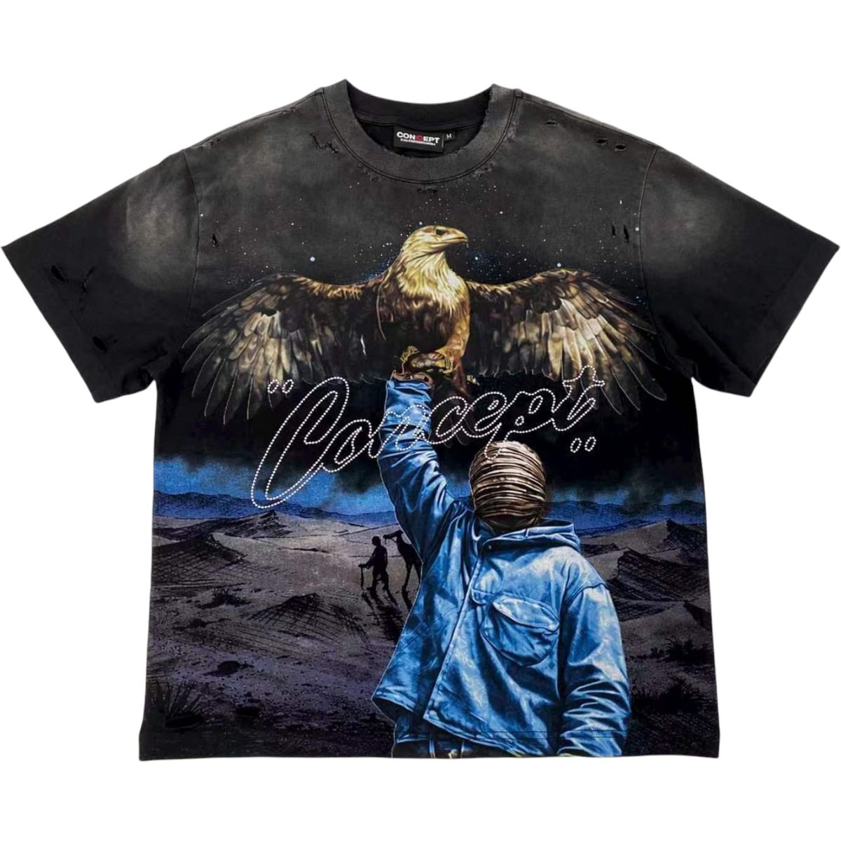 Concept "Sacred" Tee - Black Wash