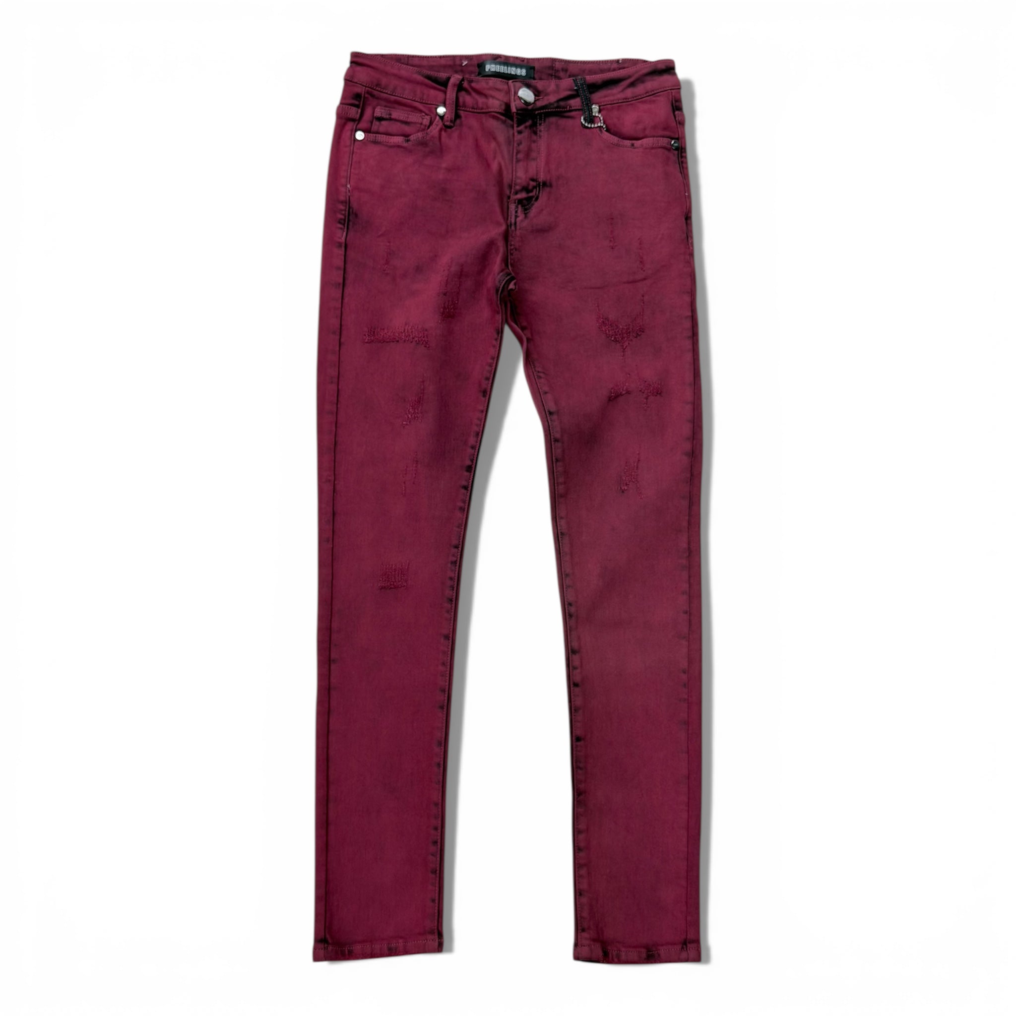 Pheelings Burgundy Skinny Denim