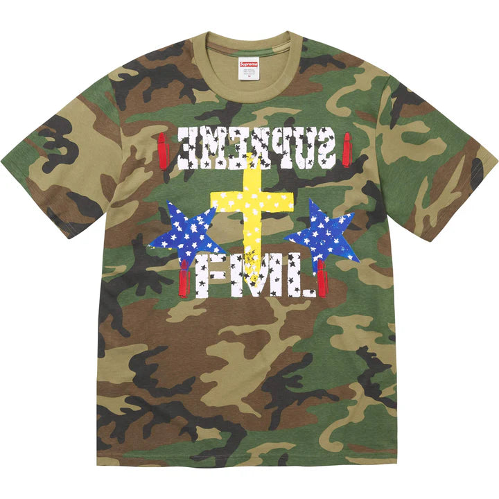 Supreme FML Tee Woodland Camo