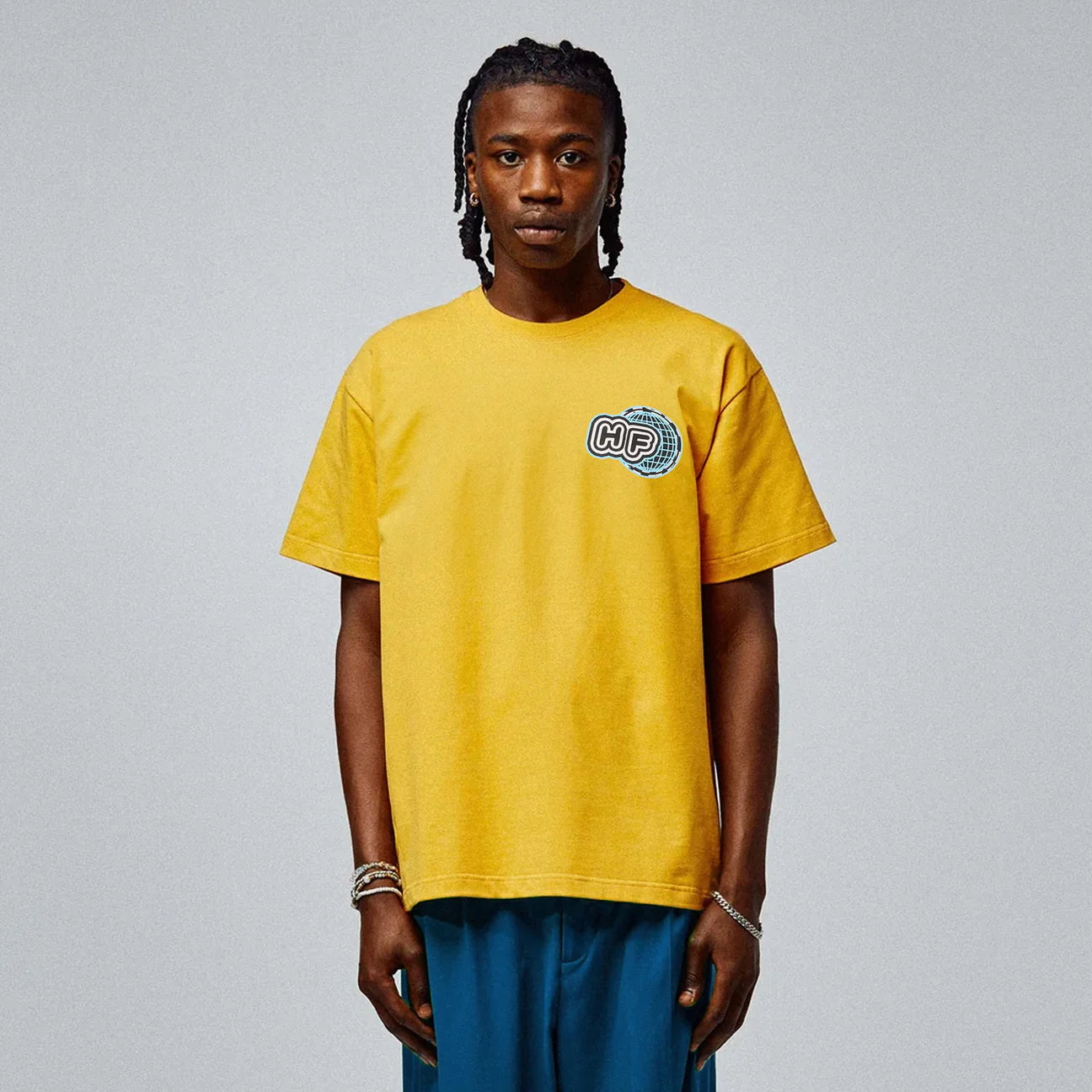 Homme femme GLOBAL TEE ORANGE