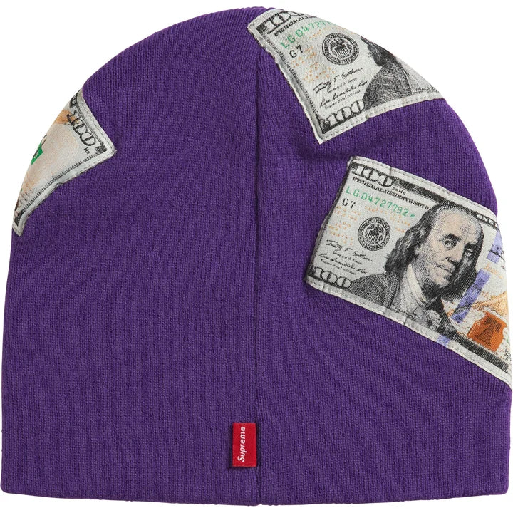 SUPREME® MONEY BEANIE PURPLE