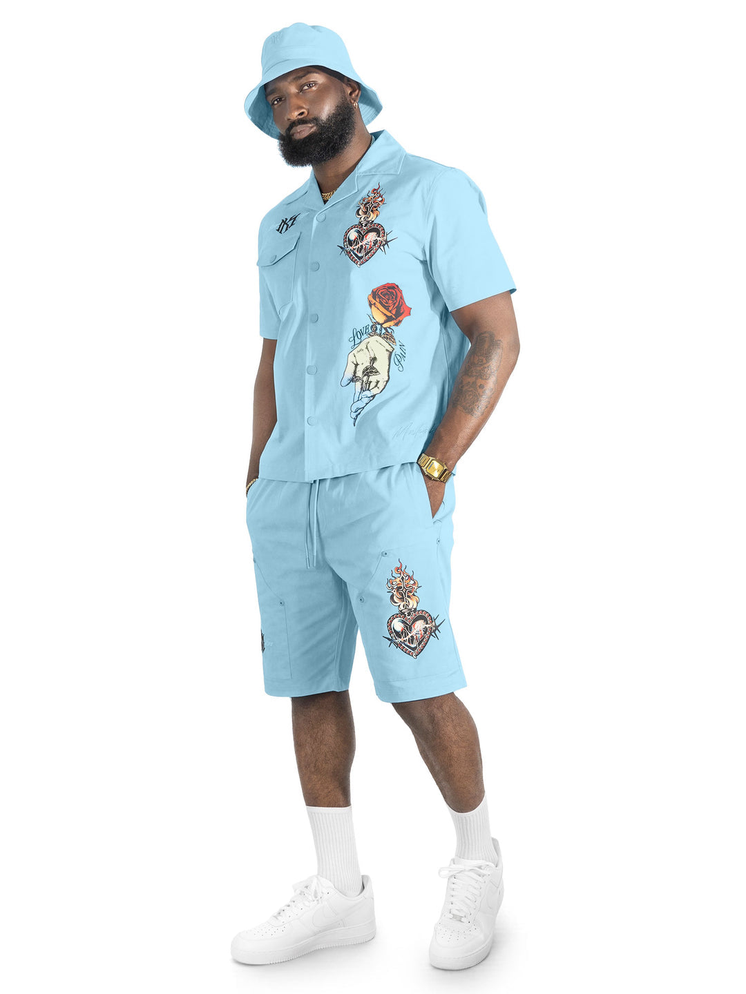 MAKOBI VIVERE TWILL SHORT SET