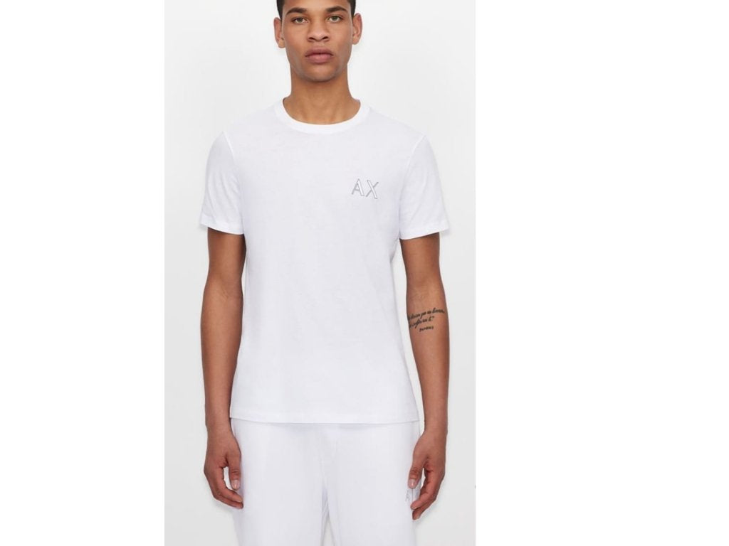 Armani Exchange White T Shirts