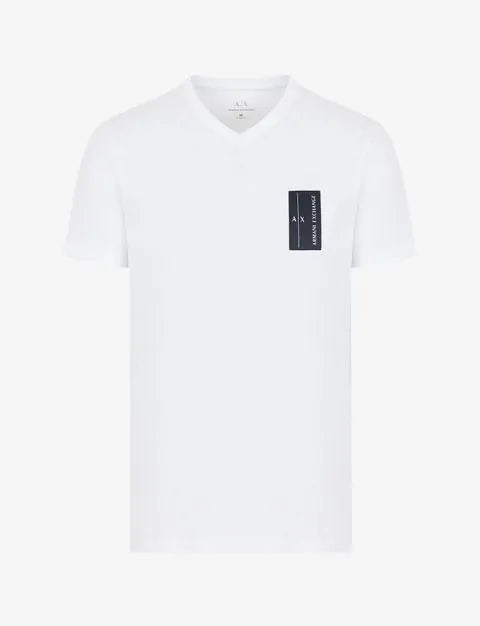 Armani Exchange White Navy T-Shirs