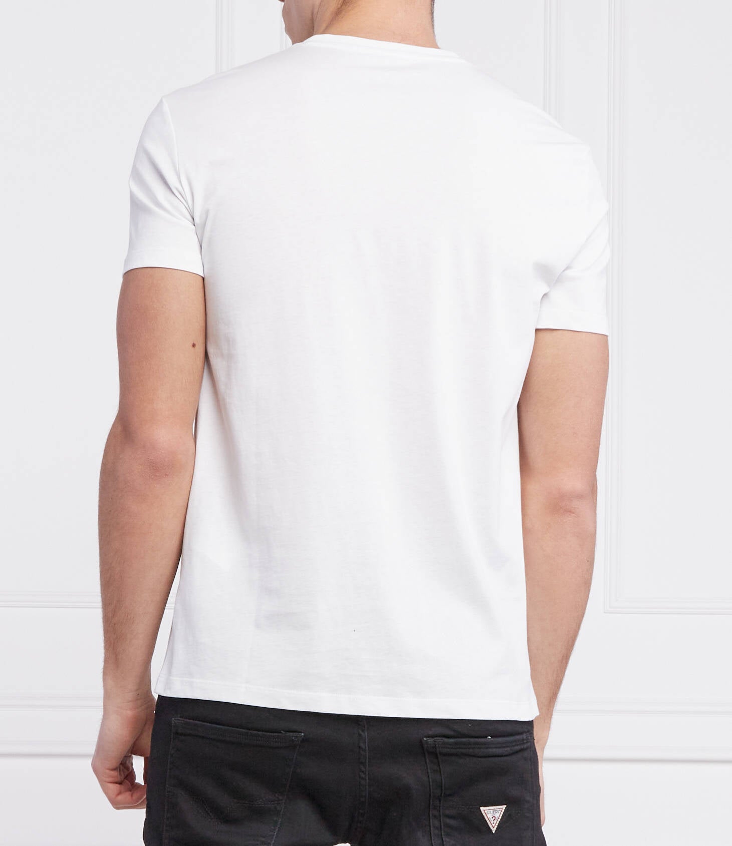 Armani Exchange White Navy T-Shirs