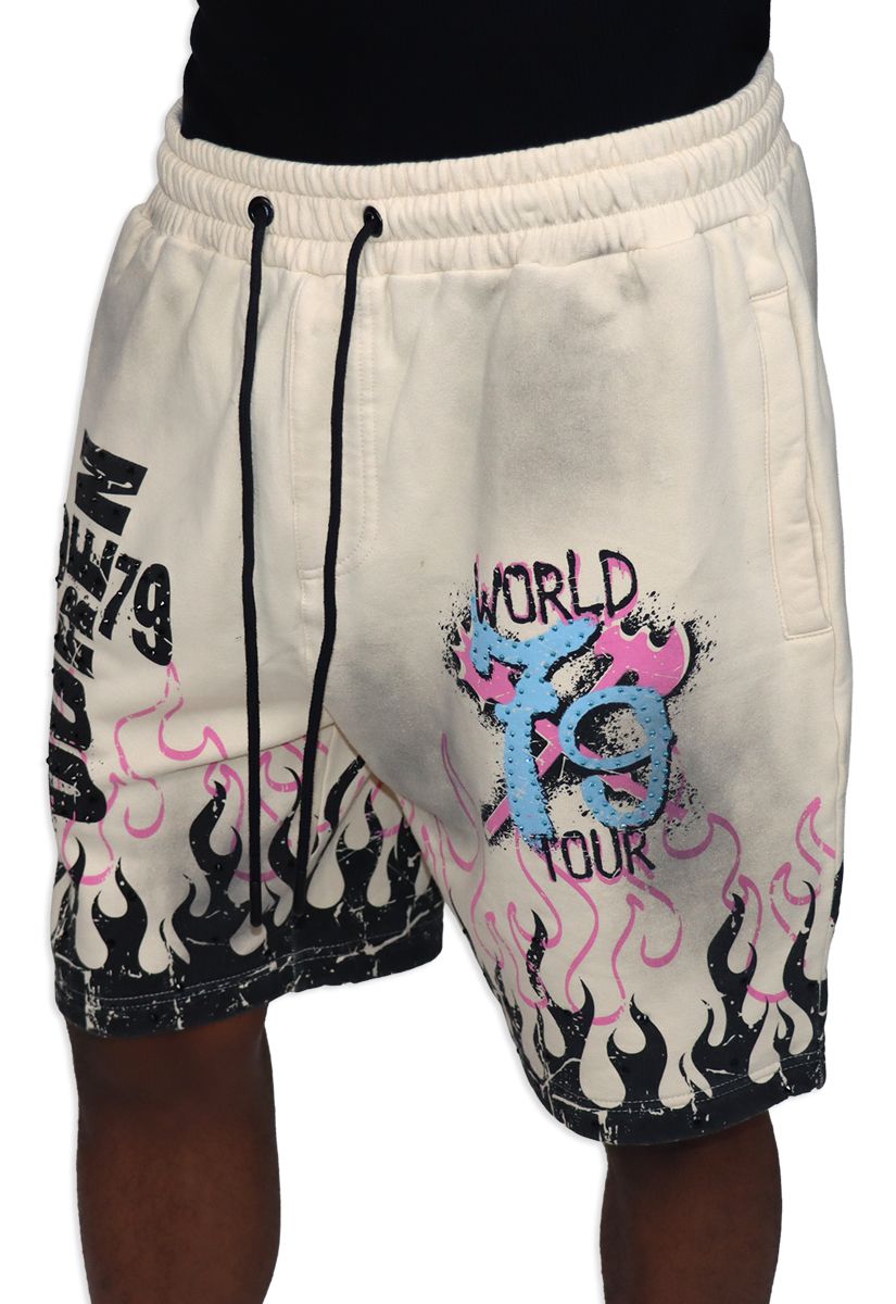 Juren WORLDWIDE KNIT SHORTS B&T