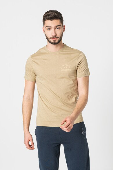 Armani Exchange Khaki T Shirts