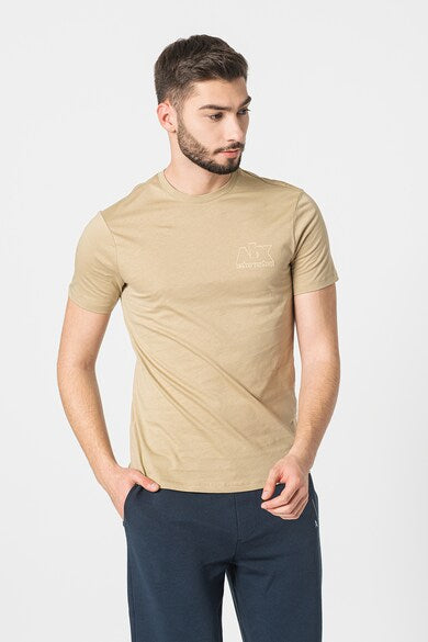 Armani Exchange Khaki T Shirts