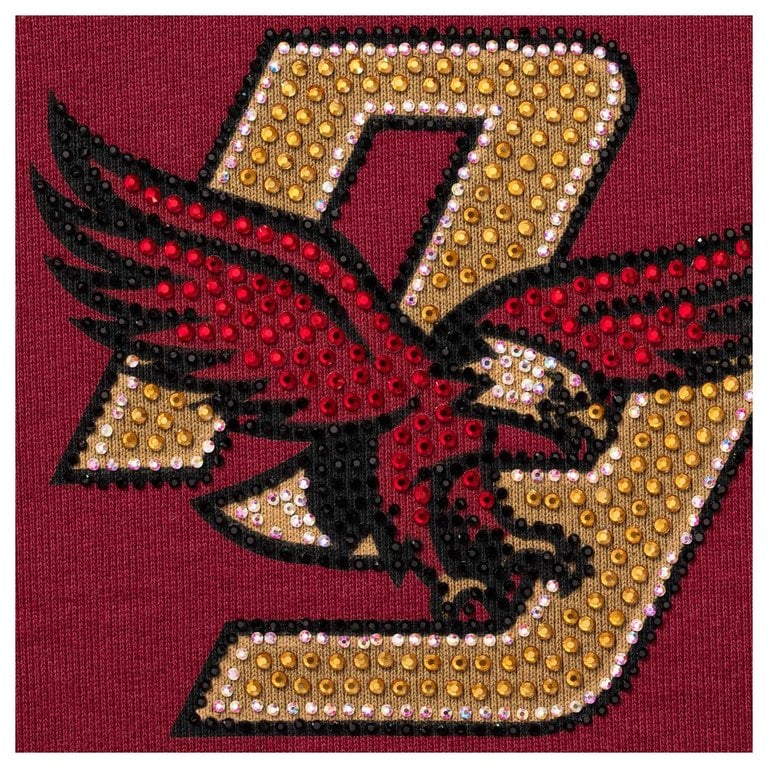 Supreme® Rhinestone Eagle Hooded Sweatshirt