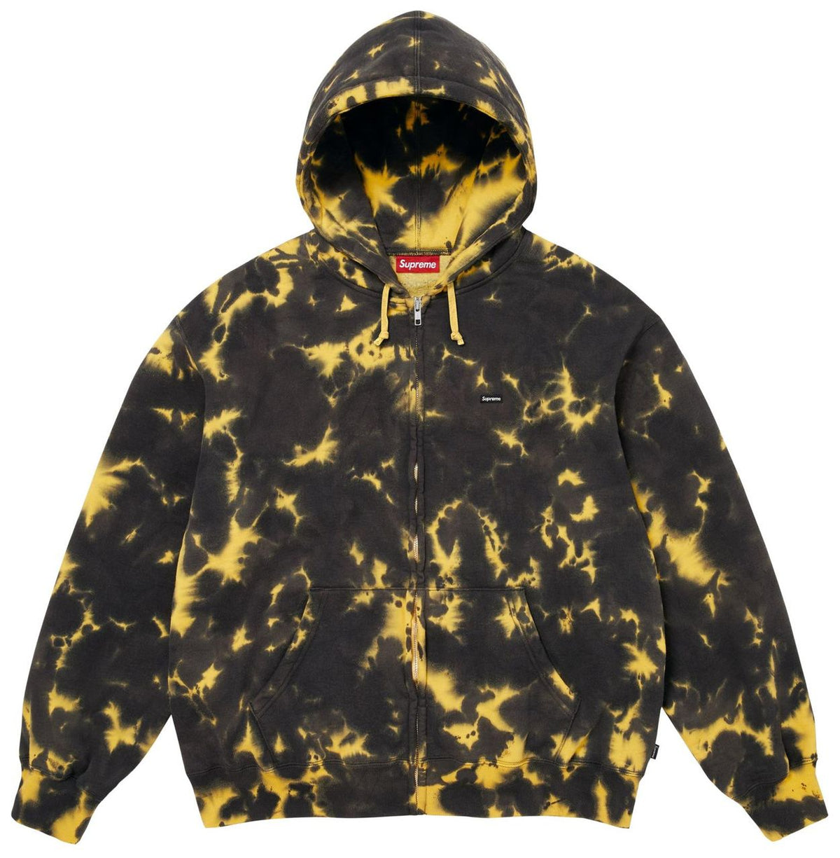 Supreme® Small Box Zip Up Hooded Sweatshirt 'Tie Dye'