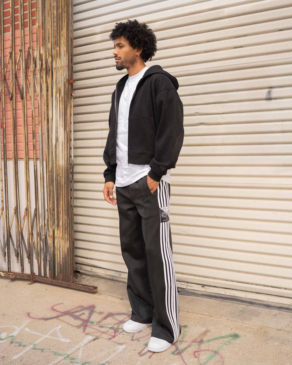 EPTM CAMDEN BLACK TRACK PANTS