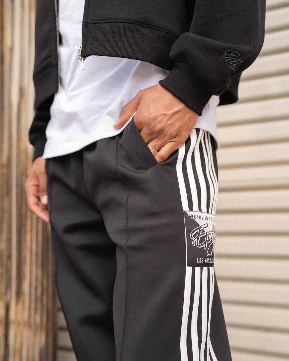 EPTM CAMDEN BLACK TRACK PANTS