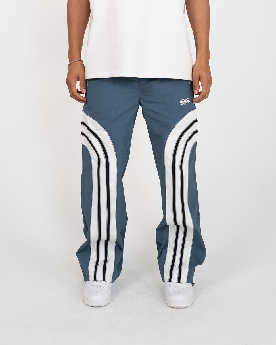 EPTM LUKENS DENIM BLUE TRACK PANTS