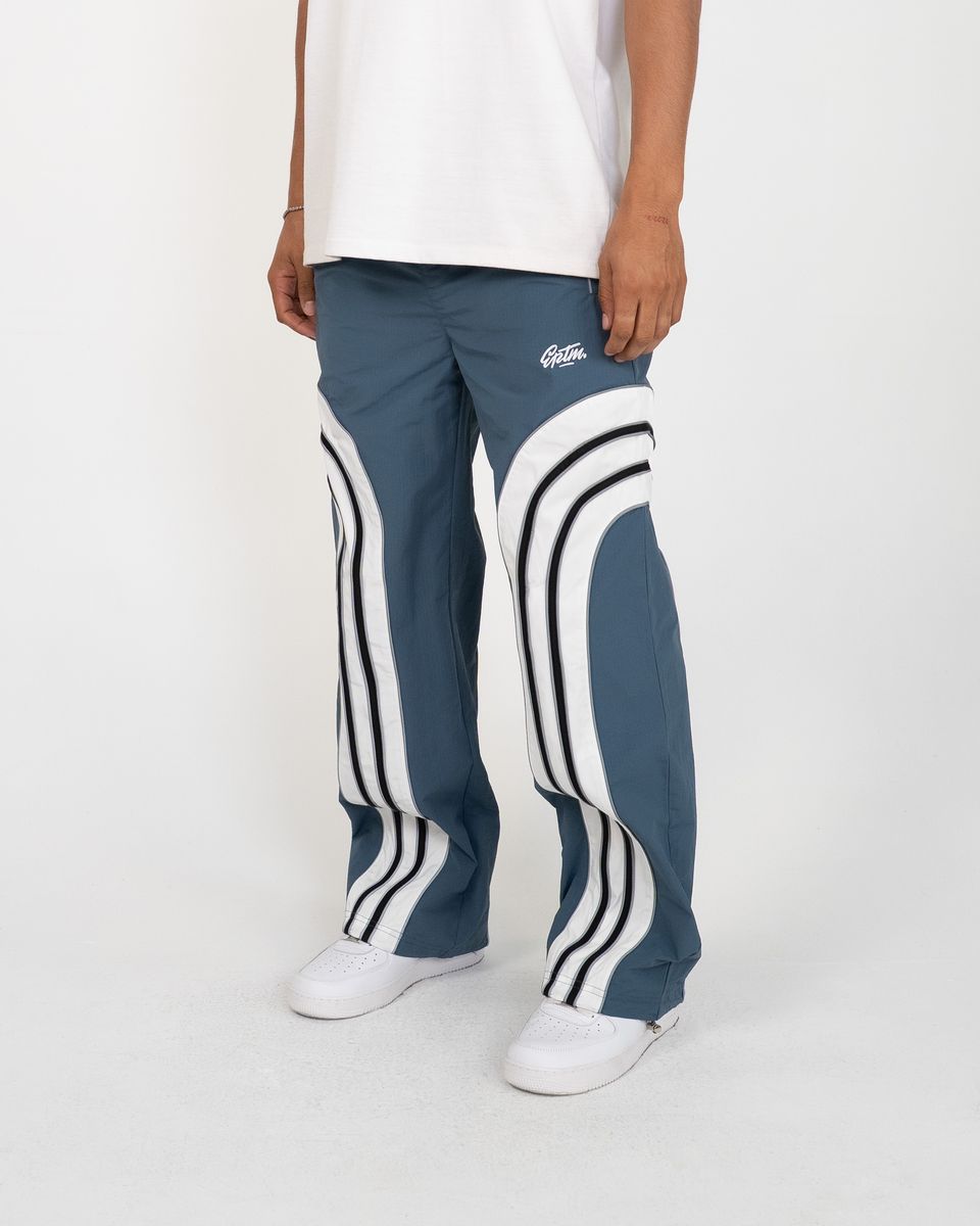 EPTM LUKENS DENIM BLUE TRACK PANTS