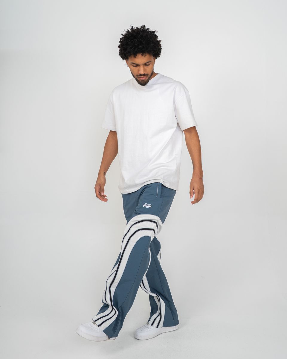 EPTM LUKENS DENIM BLUE TRACK PANTS