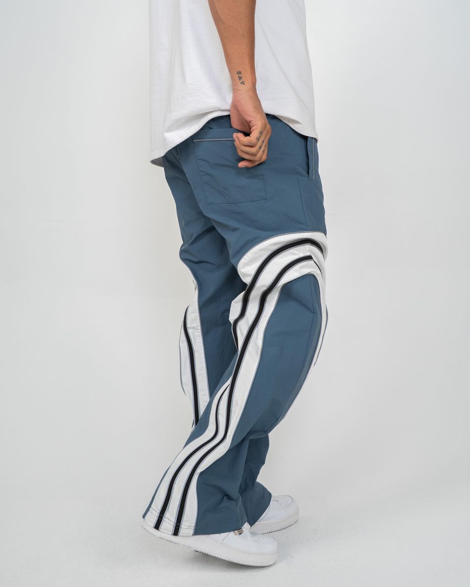 EPTM LUKENS DENIM BLUE TRACK PANTS