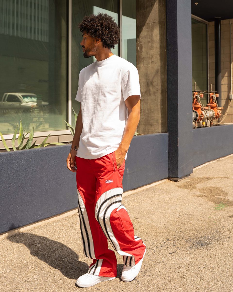 EPTM LUKENS RED TRACK PANTS