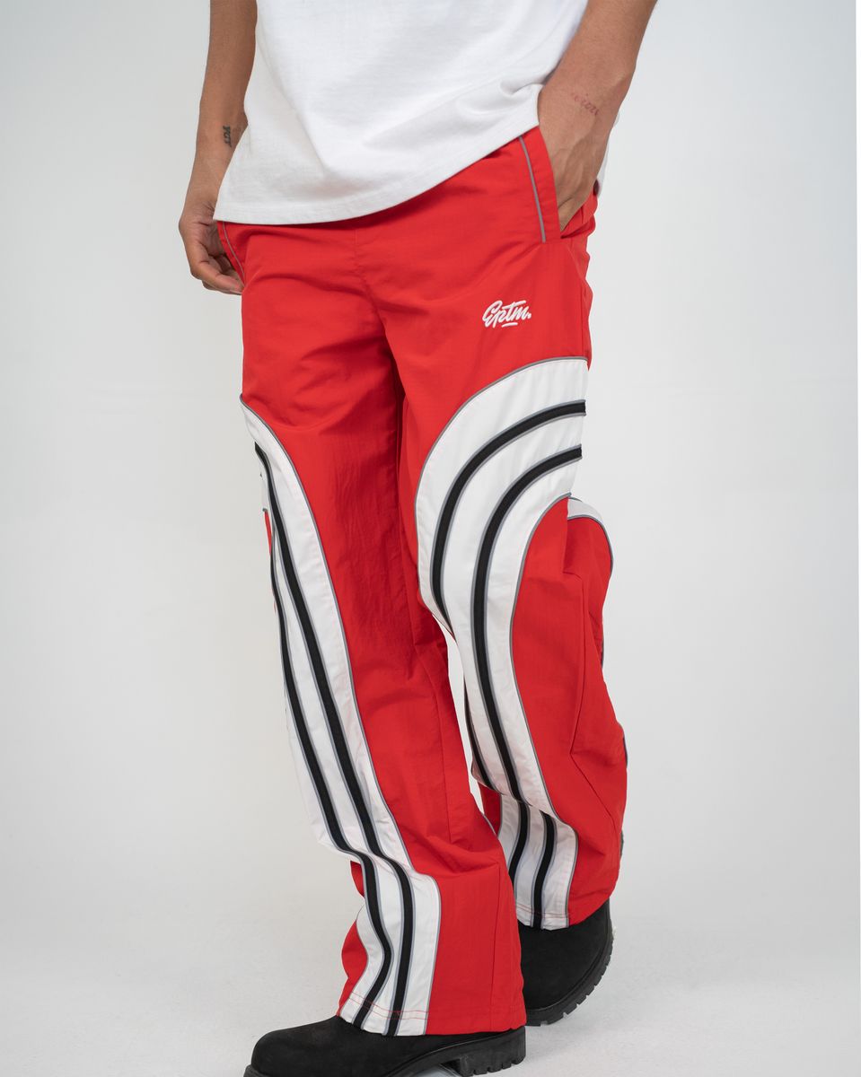 EPTM LUKENS RED TRACK PANTS