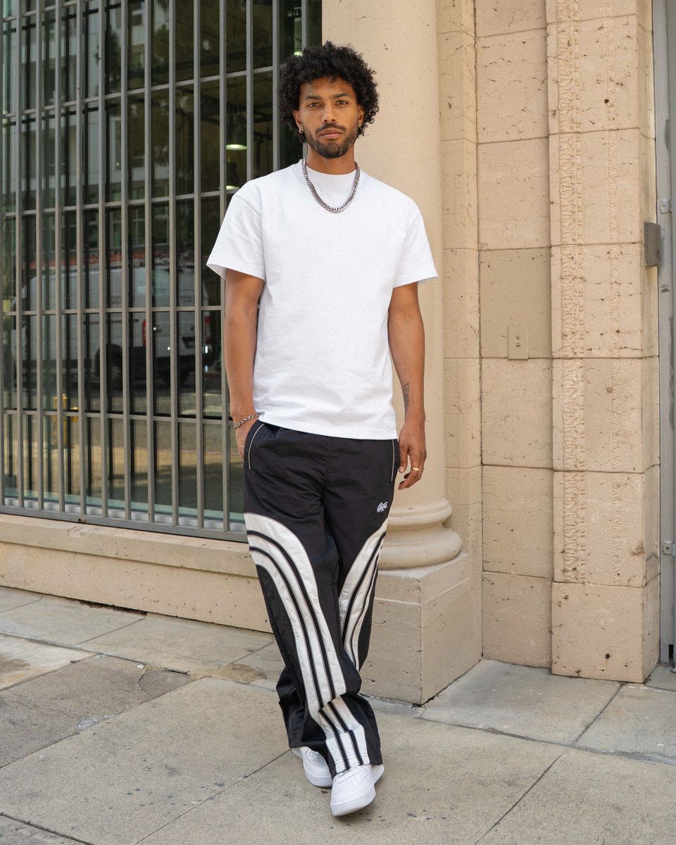 EPTM LUKENS BLACK TRACK PANTS